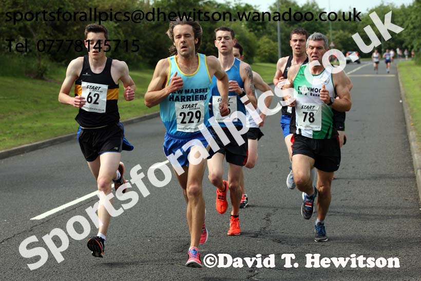 Newton Aycliffe 10k Road Race, County Durham. Photo: David T. Hewitson/Sports for All Pics